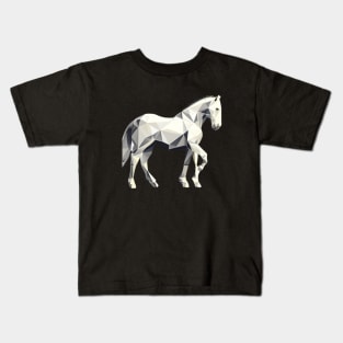 geometric horse Kids T-Shirt